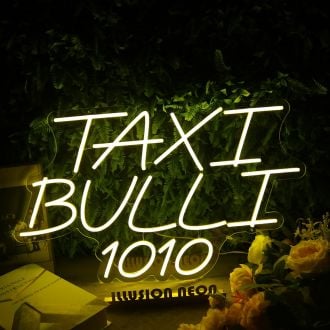 Taxi Bulli 1010 Neon Sign