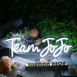 Team Jojo Neon Sign