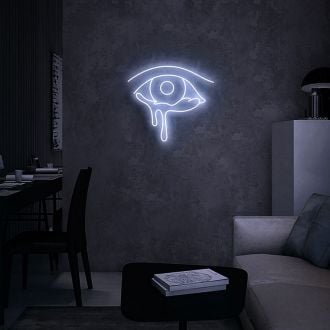Tears Crying Eyes Neon Sign