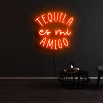 Tequila Es Mi Amigo Neon Sign