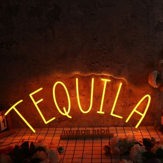 Tequila Orange Neon Sign
