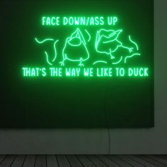 Thats The Way We Like To Duck Neon Sign Custom Neon Sign Lights Night Lamp Led Neon Sign Light For Home Party