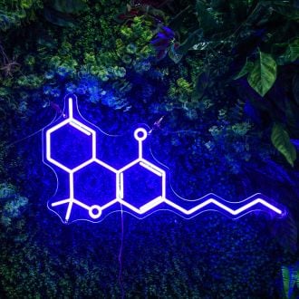 Thc Molecule Neon Sign