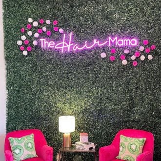 The Hair Mama Neon Sign
