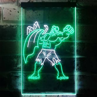 The Incredible Hulk Dual LED Neon Sign