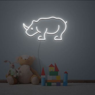 The Rhino Line Neon Light Signs Custom Neon Sign For Wedding Bar Party Decoration