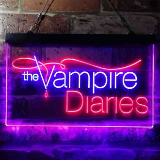The Vampire Diaries Dual LED Neon Sign
