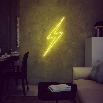 Thunderbolt Lightning Bolt Lightning Strike Neon Sign