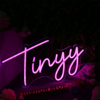 Tinyy Pink Neon Sign