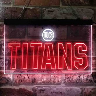 Titans Dual LED Neon Sign