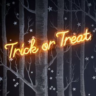 Get Trick or Treat Neon Sign - Illusion Neon
