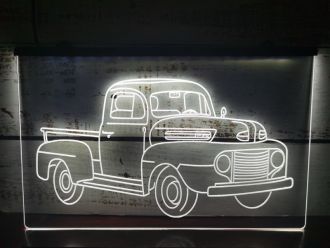 Truck Car Auto Repair LED Neon Sign