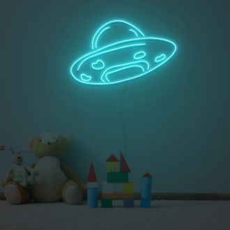 Unidentified Flying Object Neon Sign Fashion Custom Neon Sign Lights Night Lamp Led Neon Sign Light For Home Party