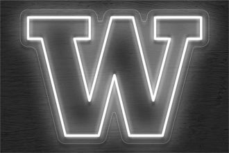 University Of Washington Logo LED Neon Sign