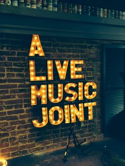 Steel Marquee Letter A Live Music Joint High-End Custom Zinc Metal Marquee Light Marquee Sign