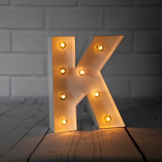 Steel Marquee Letter Warm White K LED High-End Custom Zinc Metal Marquee Light Marquee Sign