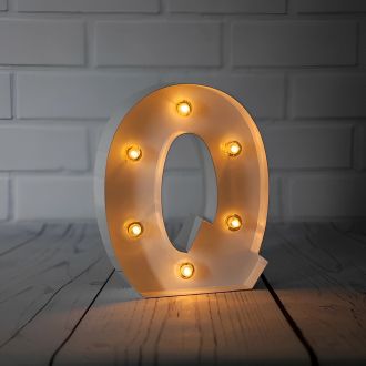 Steel Marquee Letter Warm White Q LED High-End Custom Zinc Metal Marquee Light Marquee Sign