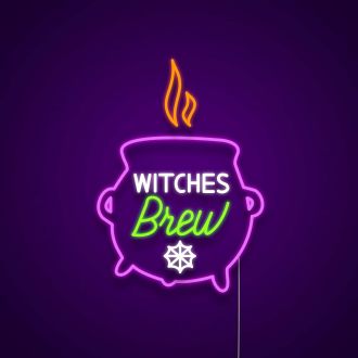 Witches Brew Neon Sign