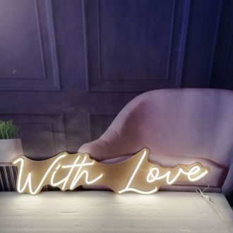 With Love Neon Sign