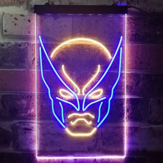 X-Men Wolverine Dual LED Neon Sign