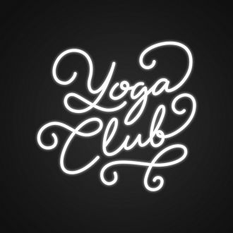 Yoga Club Neon Sign