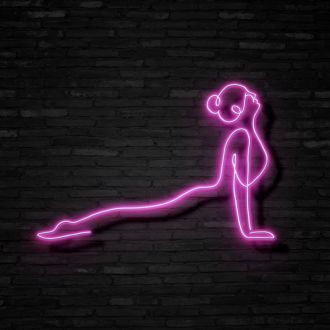 Yoga Pose Neon Sign