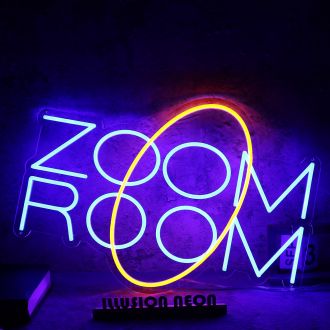 Zoom Room Custom Neon Sign