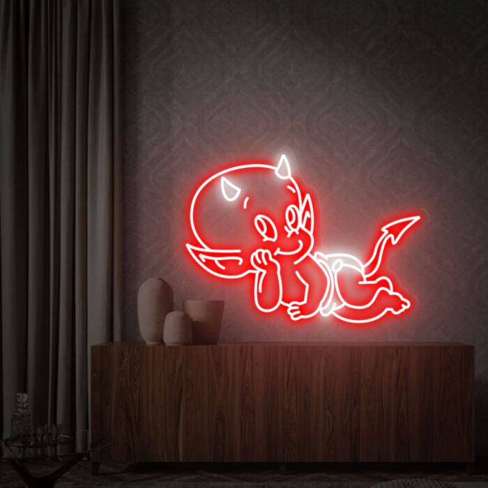 Hot Stuff The Little Devil Led Neon Sign Wall Art Home