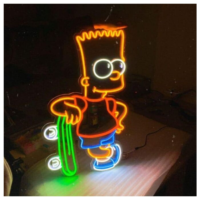 ホーマー・シンプソン ネオンライト BAYFLOW｜【The Simpsons/BAYFLOW】LEDネオン | Rakuten Fashion(楽天