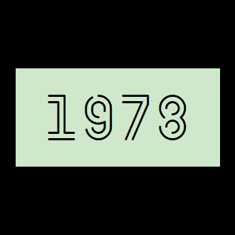 1978 1978 1978 Neon Sign 40" in warm white