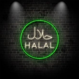 Halal Neon Sign