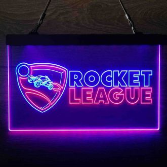 Rocket League Dual LED Neon Sign