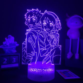 Your Name Mitsuha Miyamizu Back to Back 3D Illusion Lamp MIL10483