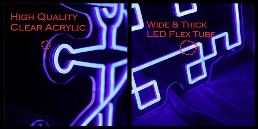DIY neon sign - Best material